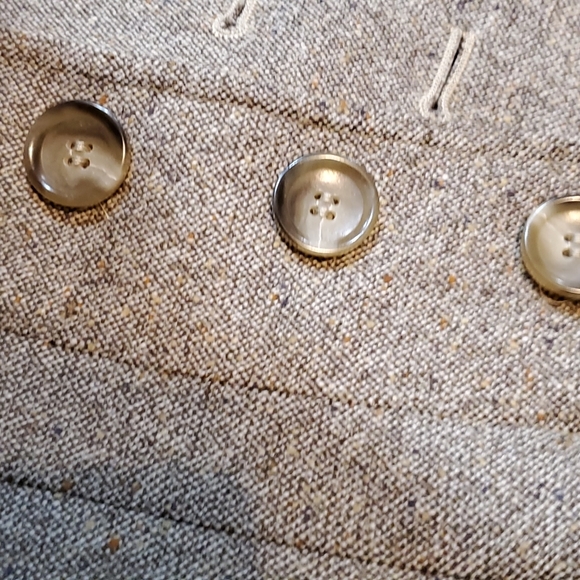 Jacket Ann Taylor Size 4 Petite Wool  ⚜️🤎⚜️ - Picture 4 of 9